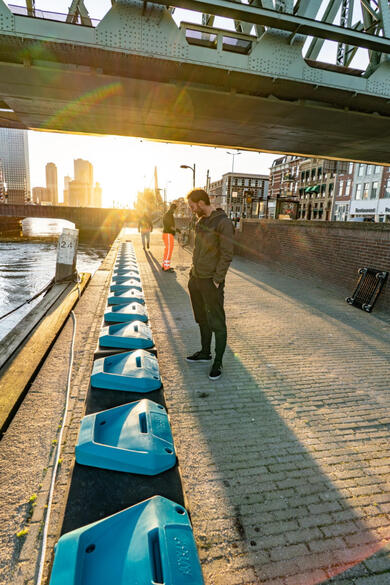 Ocean Cleanup - developing barriers to capture plastics